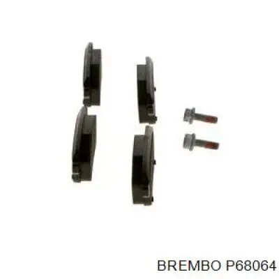 Задние тормозные колодки P68064 Brembo
