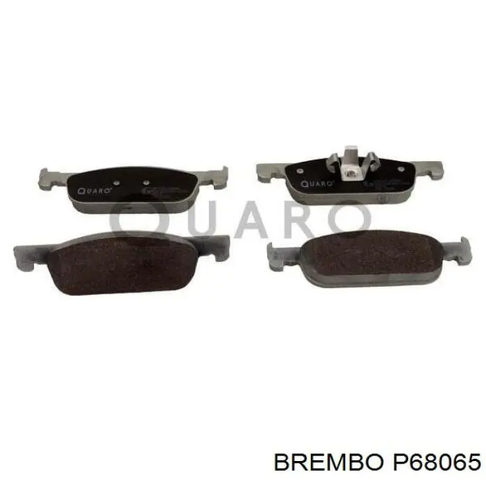 Купить P68065 Brembo Колодки тормозные