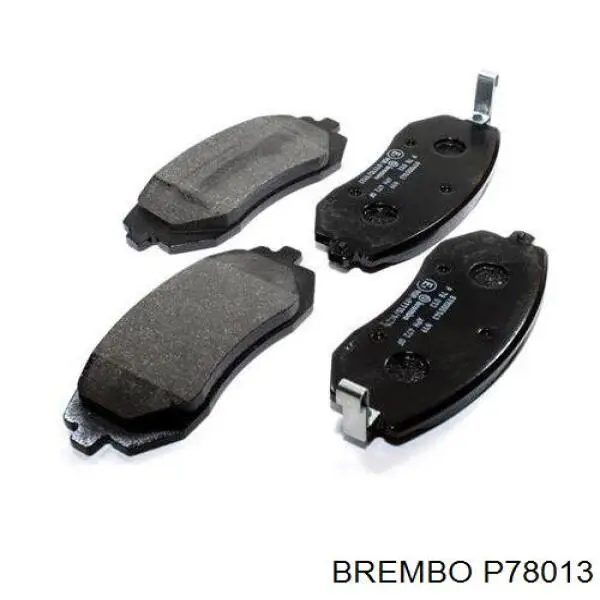 Передние тормозные колодки P78013 Brembo