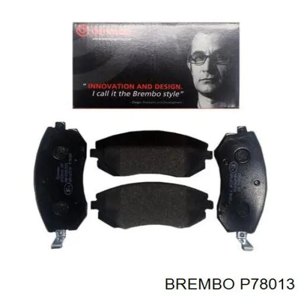 Тормозные колодки Brembo P78013