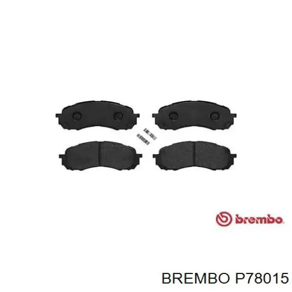 Передние тормозные колодки P78015 Brembo