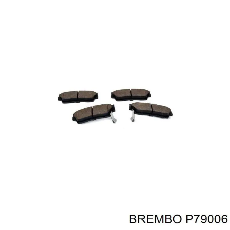 P79006 Brembo Колодки передние
