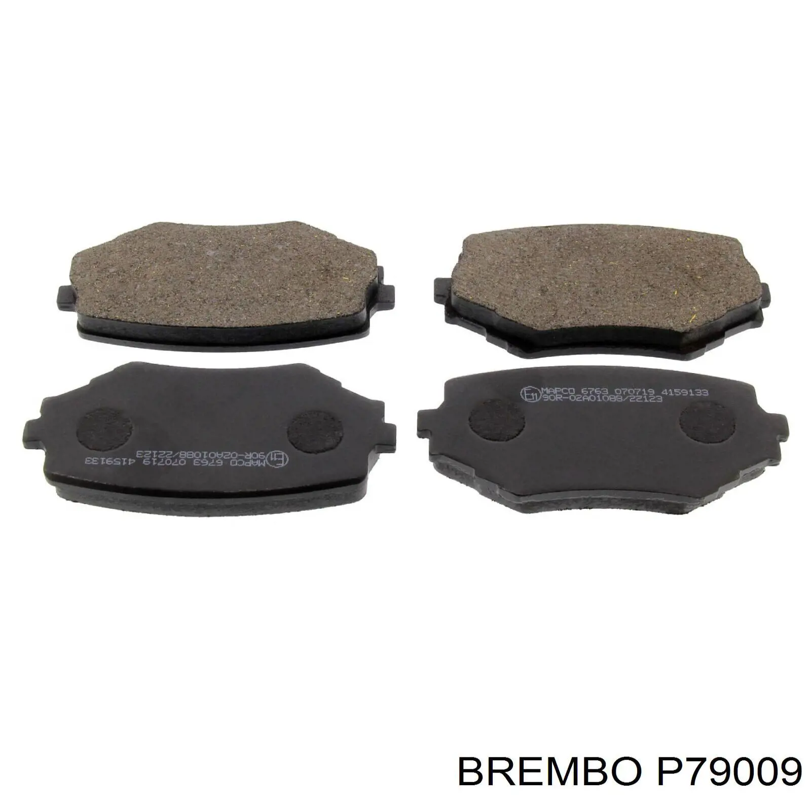 Передние тормозные колодки P79009 Brembo