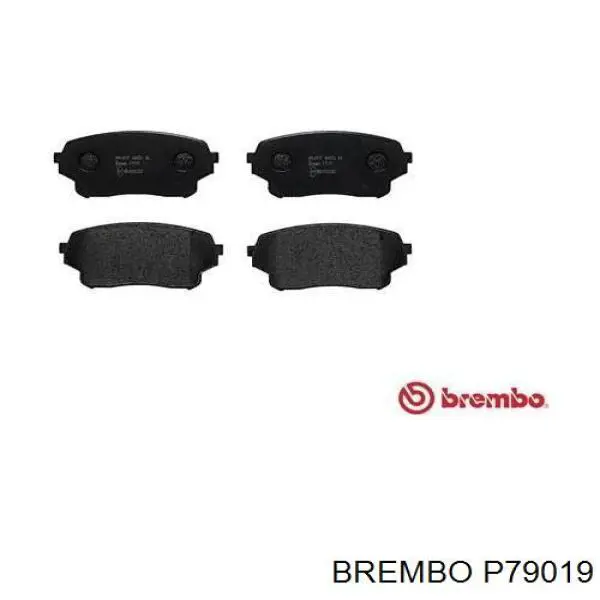 Передние тормозные колодки P79019 Brembo