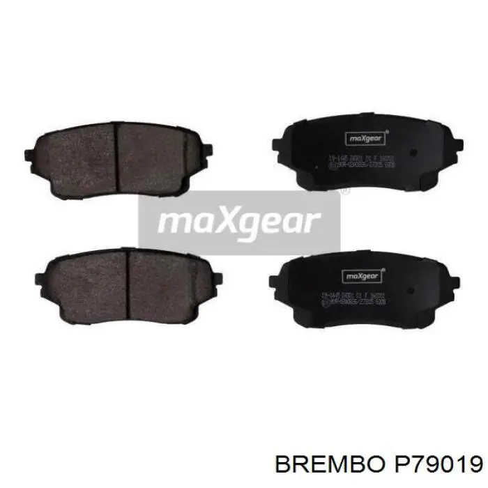Купить P79019 Brembo Колодки тормозные