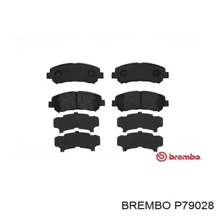 Передние тормозные колодки P79028 Brembo