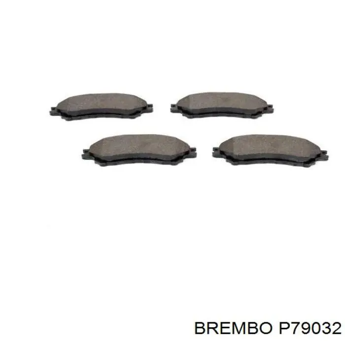 Передние тормозные колодки P79032 Brembo