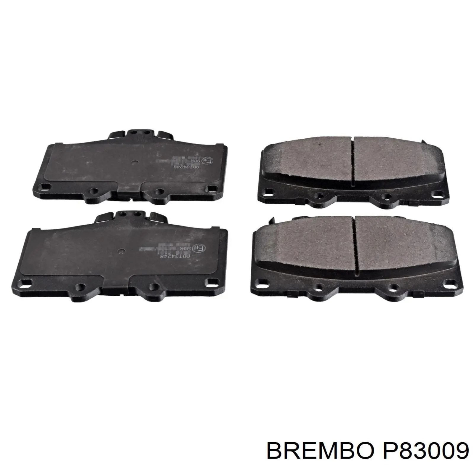 Передние тормозные колодки P83009 Brembo