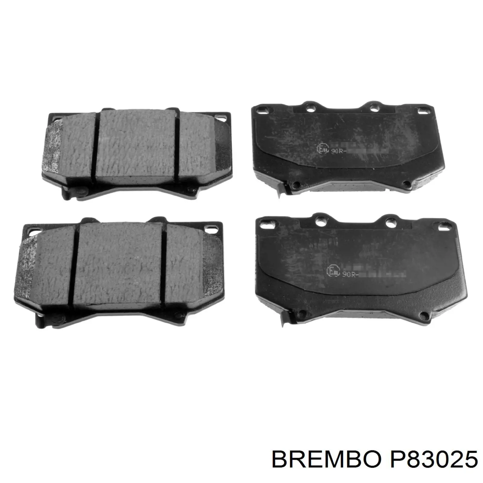 Тормозные колодки Brembo P83025