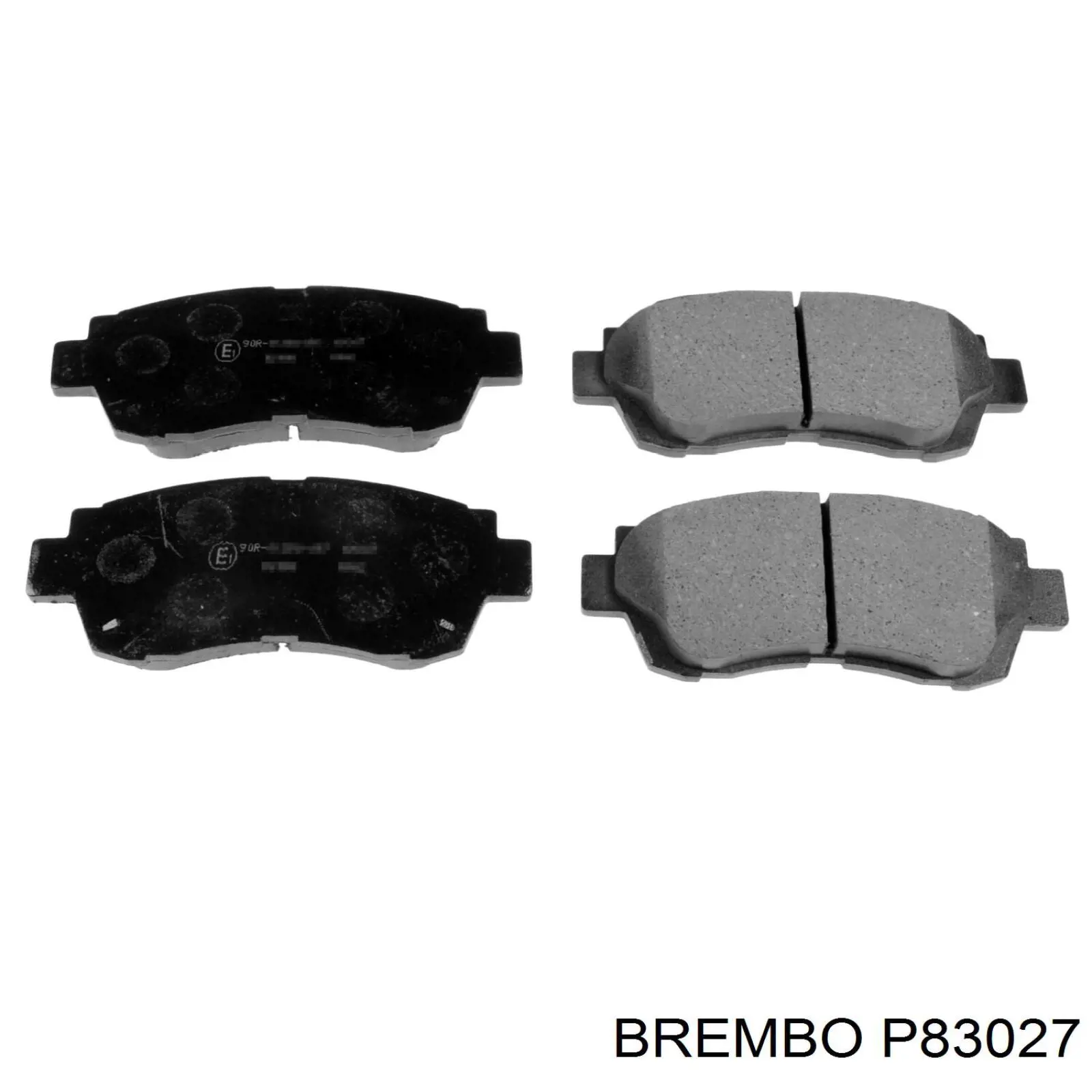 Передние тормозные колодки P83027 Brembo