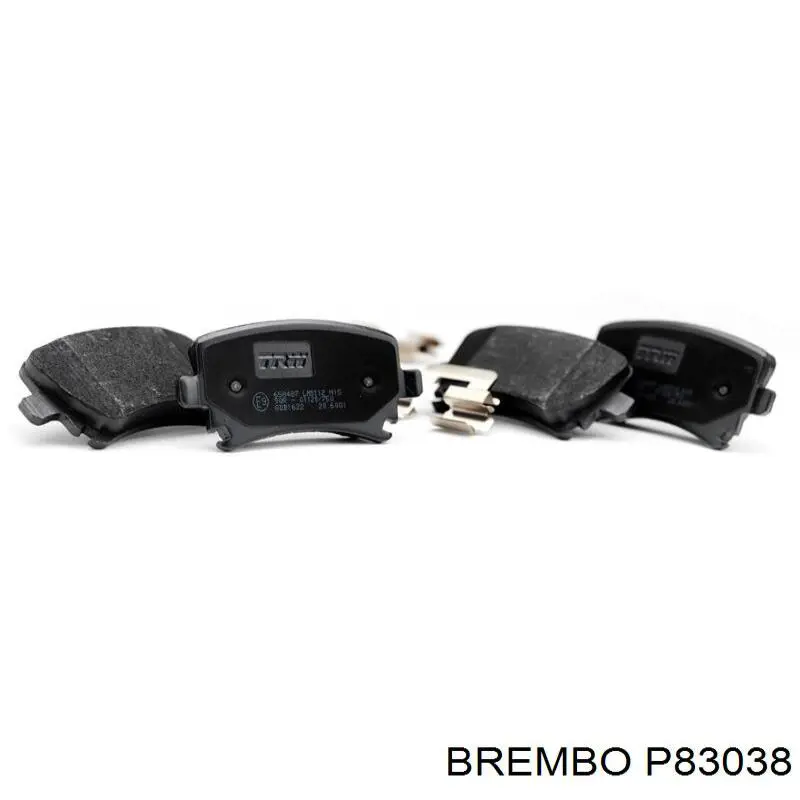 Задние тормозные колодки P83038 Brembo