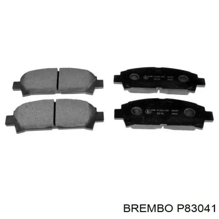 P83041 Brembo Колодки передние