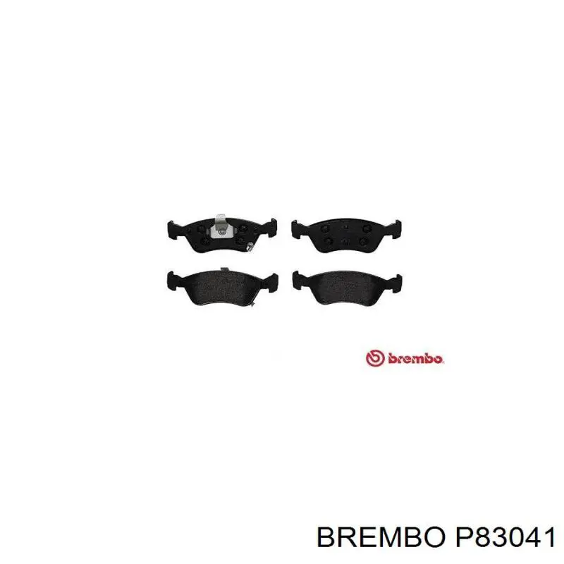 Передние тормозные колодки P83041 Brembo