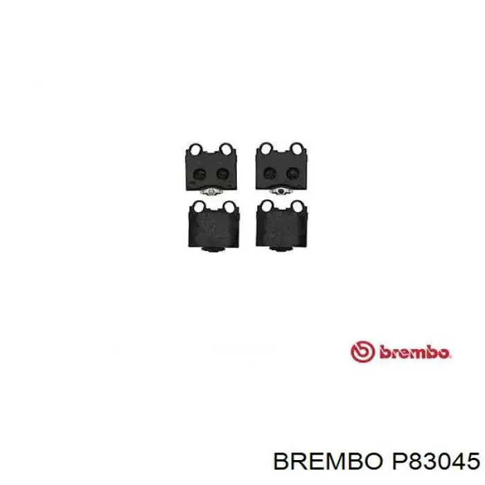 Задние тормозные колодки P83045 Brembo