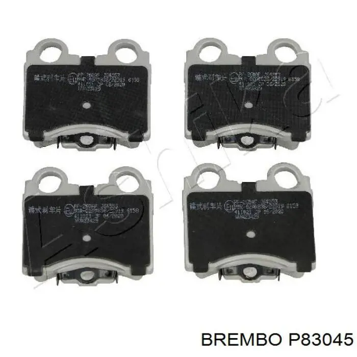Купить P83045 Brembo Колодки тормозные задние, дисковые
