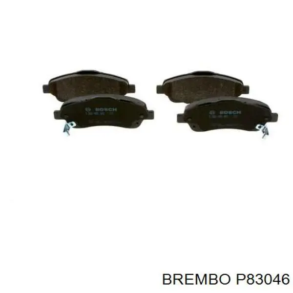 Купить P83046 Brembo Колодки тормозные