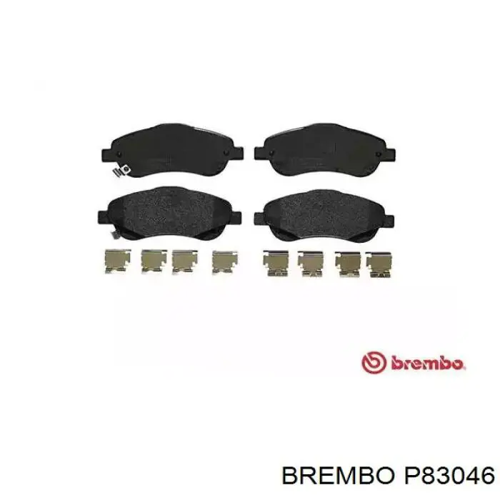 Pastillas de freno delanteras P83046 Brembo