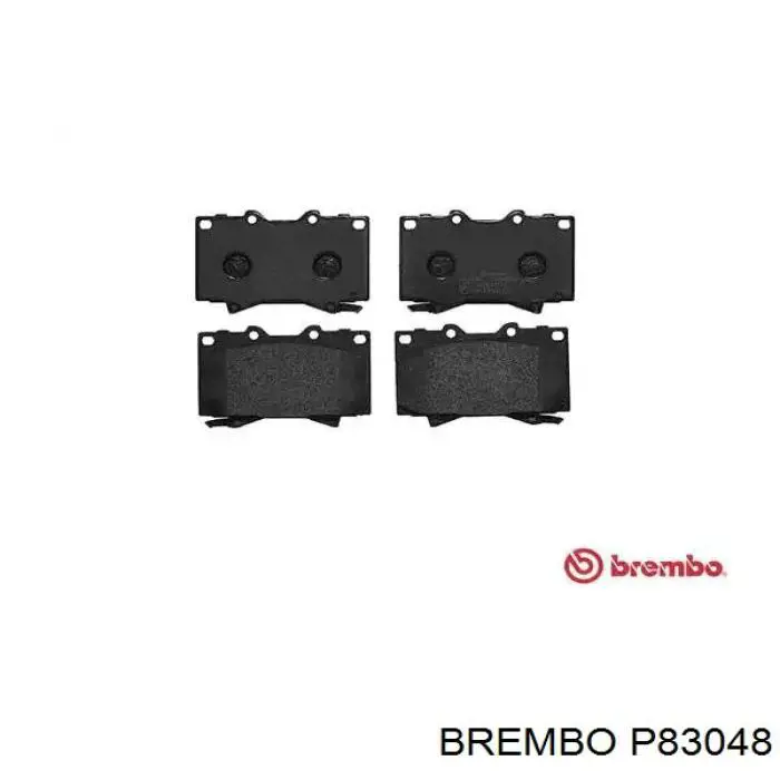 Pastillas de freno delanteras P83048 Brembo
