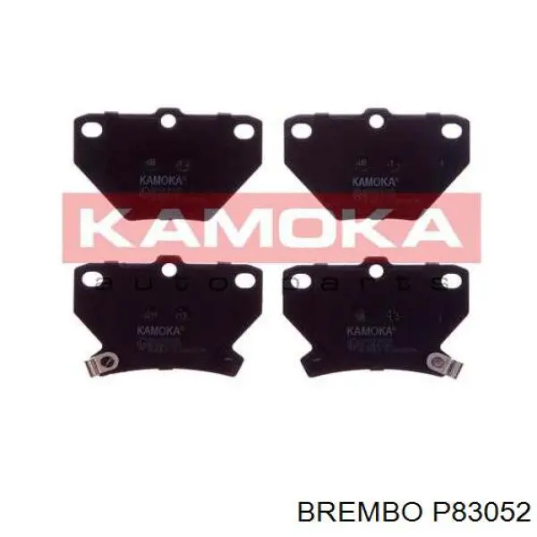 Задние дисковые колодки Brembo P83052