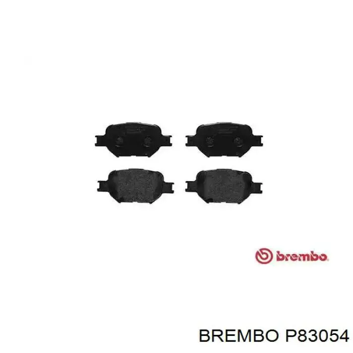 Передние тормозные колодки P83054 Brembo