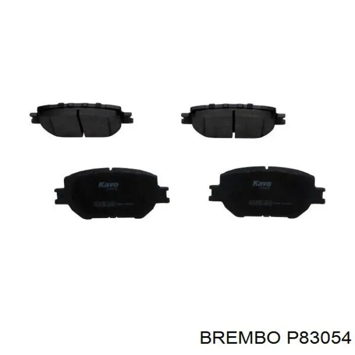 Купить P83054 Brembo Колодки тормозные