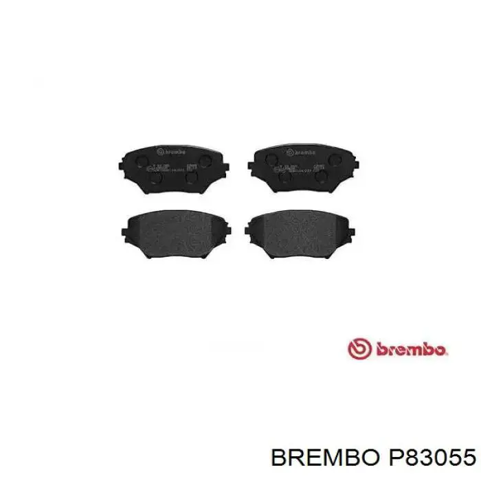 Передние тормозные колодки P83055 Brembo