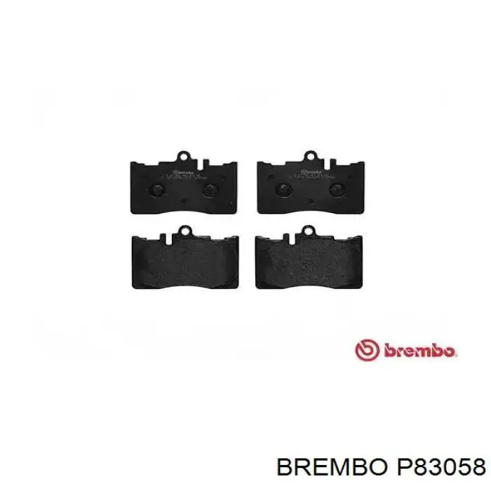 Передние тормозные колодки P83058 Brembo