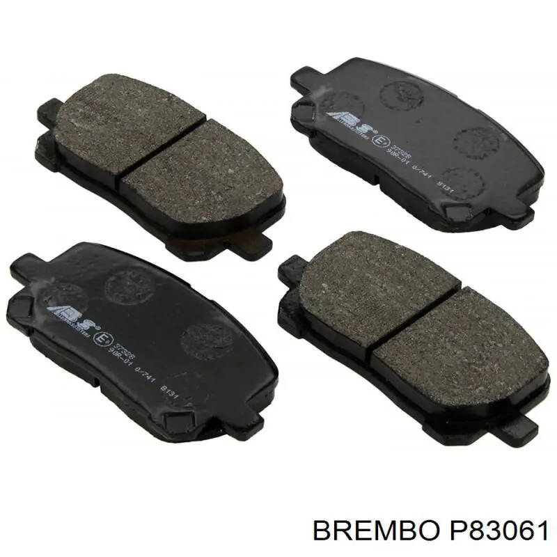 Передние тормозные колодки P83061 Brembo