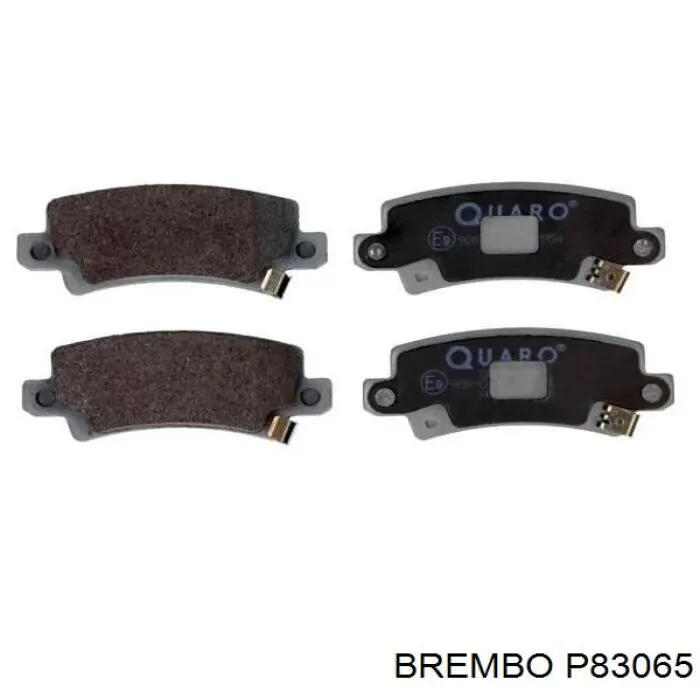 Купить P83065 Brembo Колодки тормозные задние, дисковые