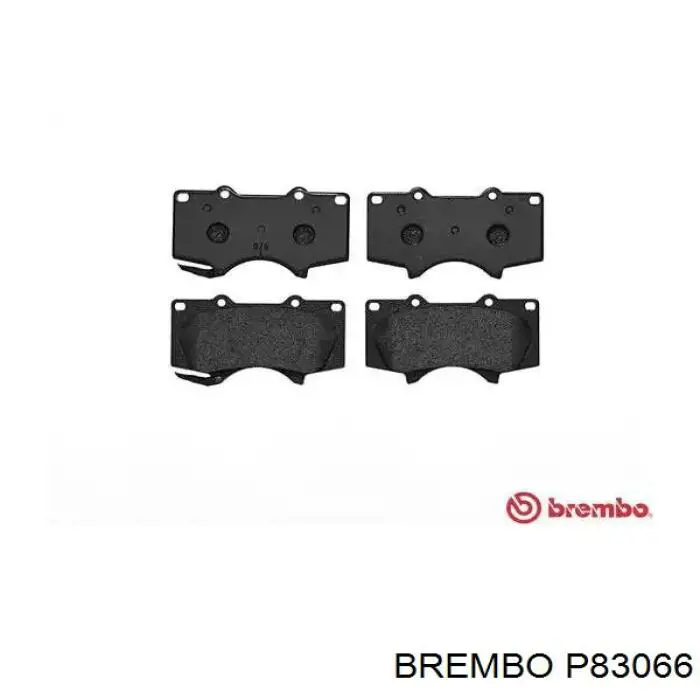Pastillas de freno delanteras P83066 Brembo