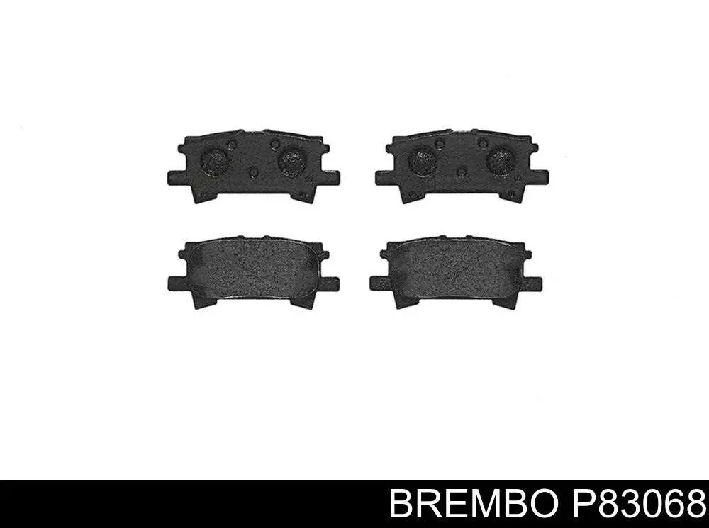 Задние тормозные колодки P83068 Brembo