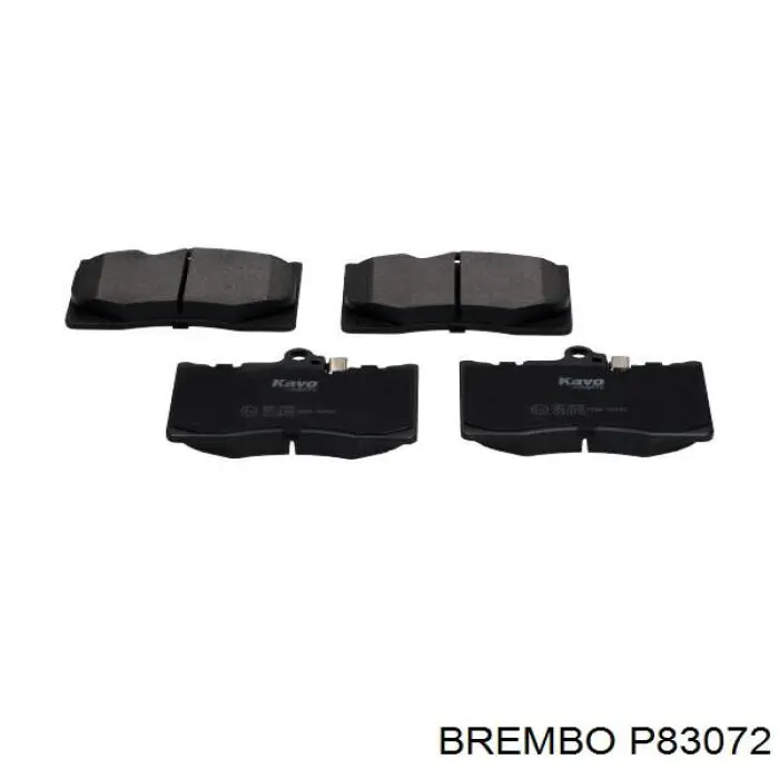 Тормозные колодки Brembo P83072