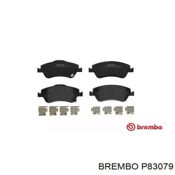 Pastillas de freno delanteras P83079 Brembo