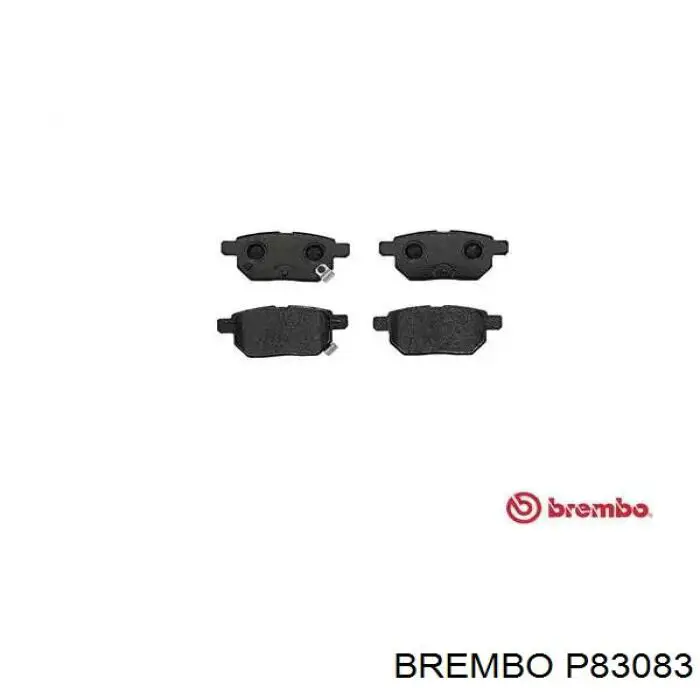 Задние тормозные колодки P83083 Brembo