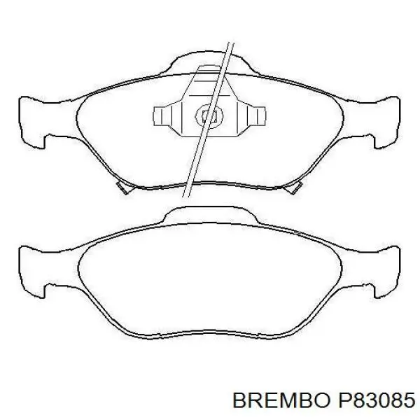 Тормозные колодки Brembo P83085