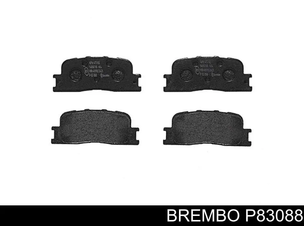 Колодки дисковые  Brembo P83088 цена, от 19.08 USD