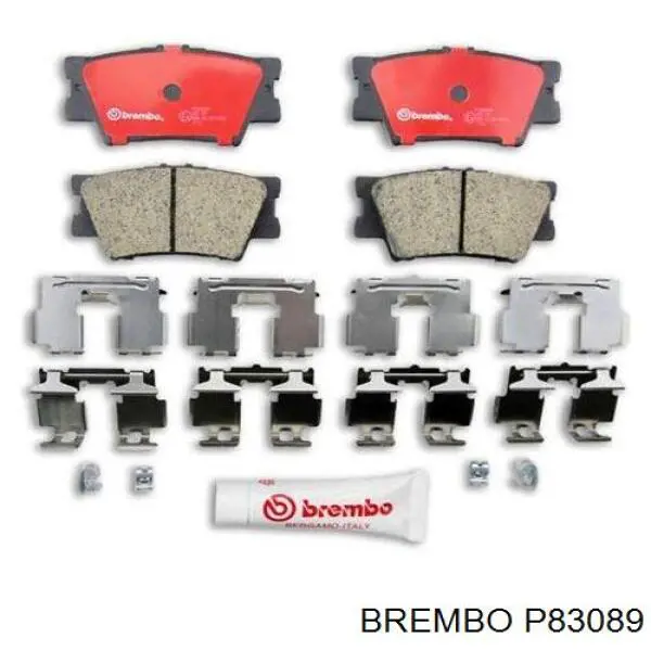 Задние тормозные колодки P83089 Brembo