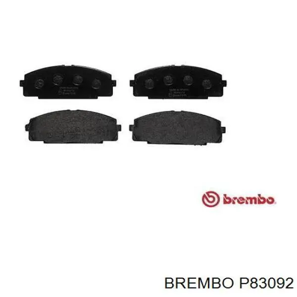 Передние тормозные колодки P83092 Brembo