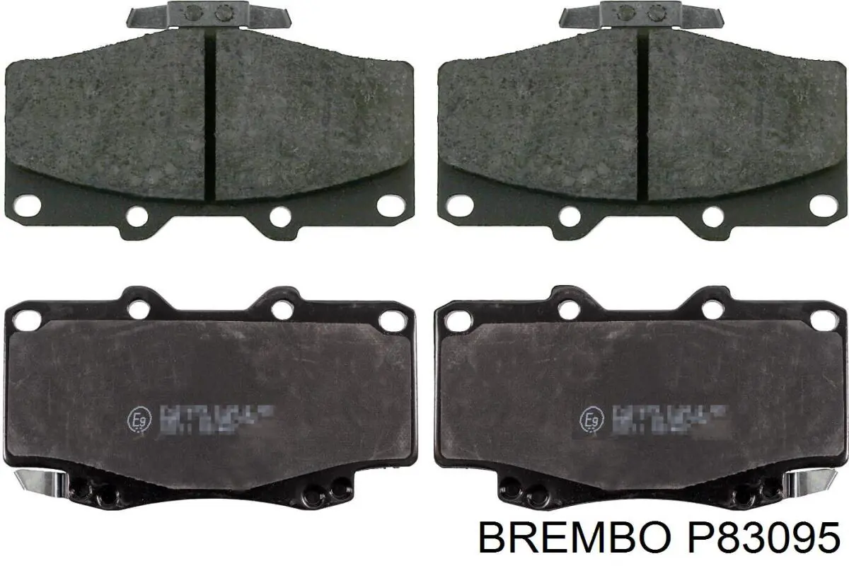 Передние тормозные колодки P83095 Brembo