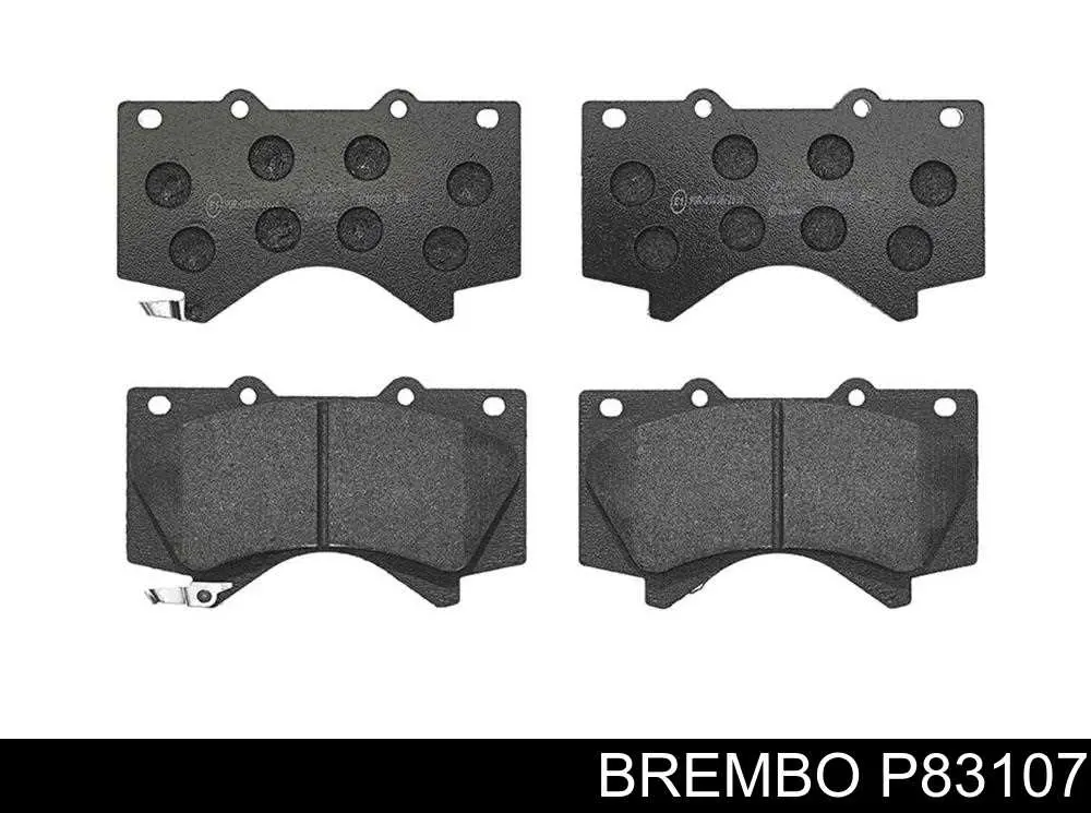 Передние тормозные колодки P83107 Brembo