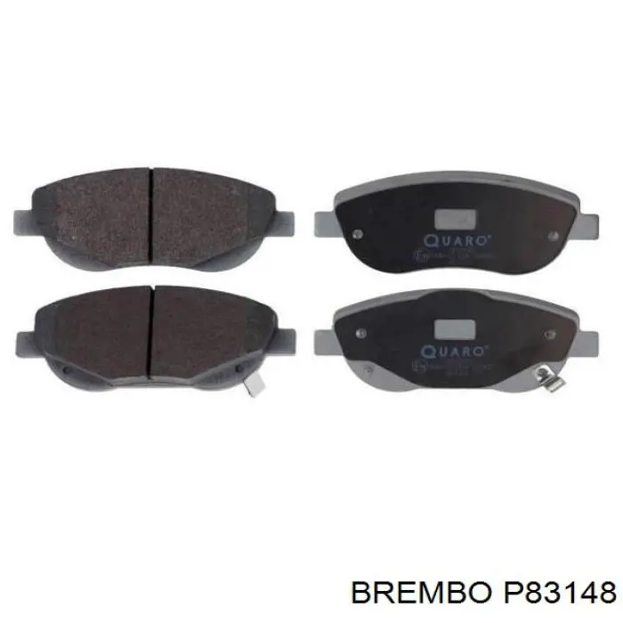 Купить P83148 Brembo Колодки тормозные