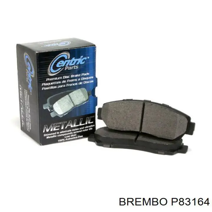 Передние тормозные колодки P83164 Brembo