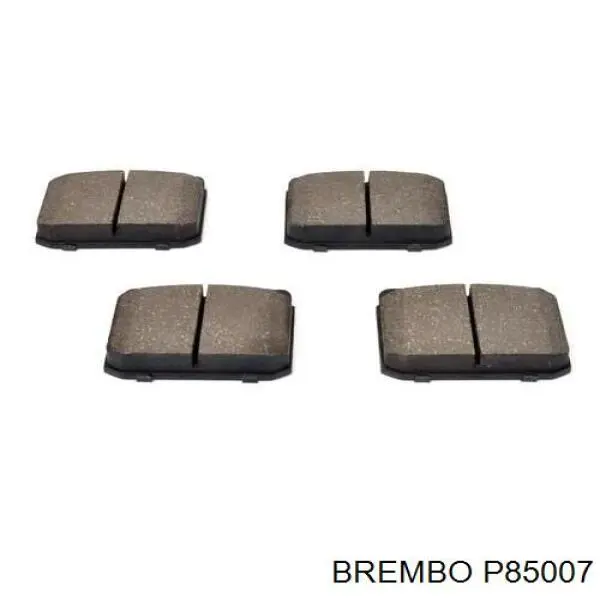 Тормозные колодки Brembo P85007