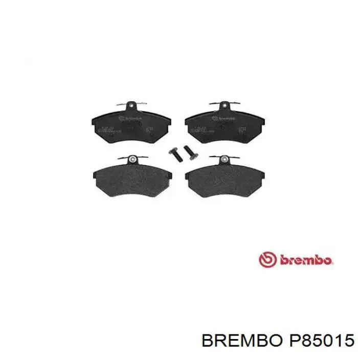 P85015 Brembo колодки тормозные передние дисковые