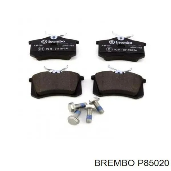 Задние тормозные колодки P85020 Brembo