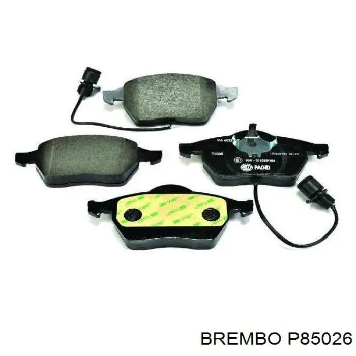 Колодки Brembo P85026 цена, от 34.08 USD