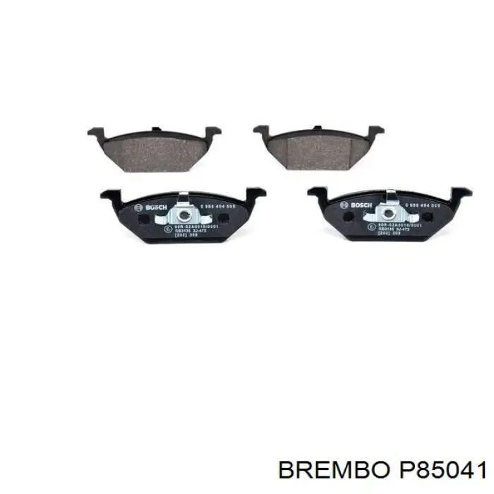 P85041 Brembo Колодки передние