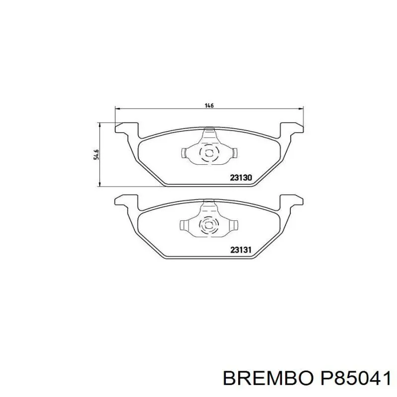 Колодки Brembo P85041 цена, от 25.56 USD