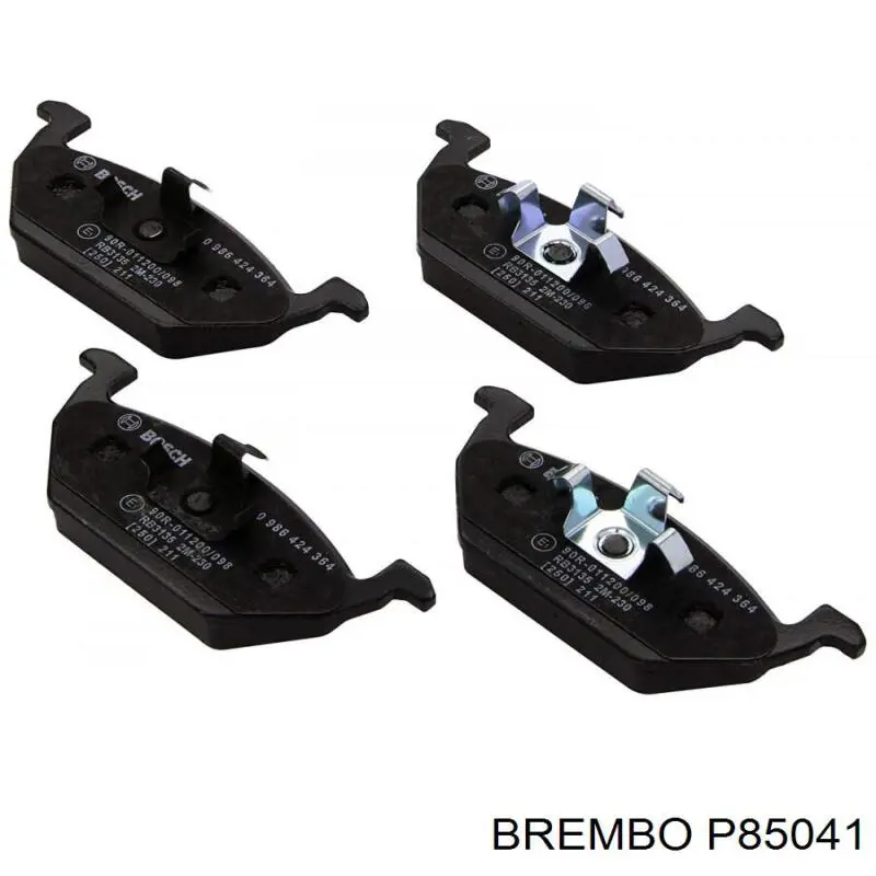 Передние тормозные колодки P85041 Brembo