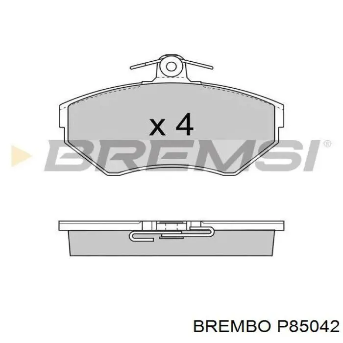 Колодки Brembo P85042 цена, от 25.28 USD